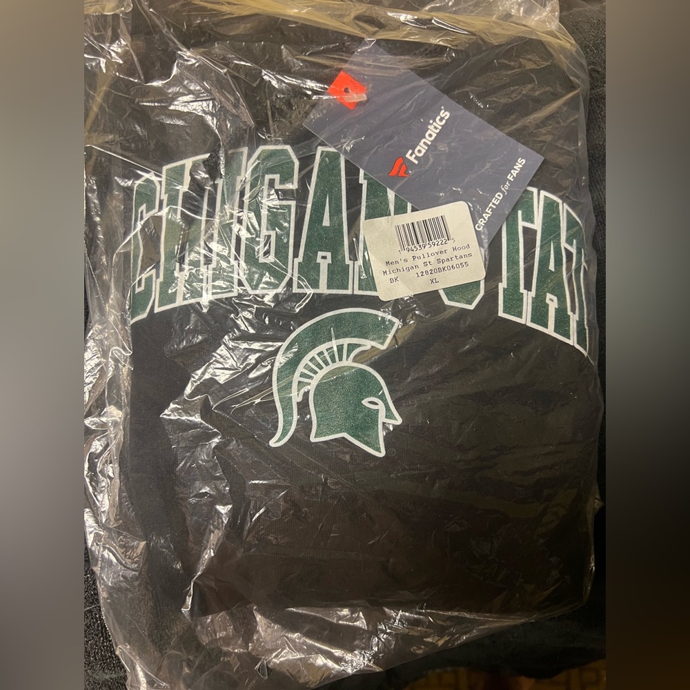 Fanatics Michigan State Black Hoodie